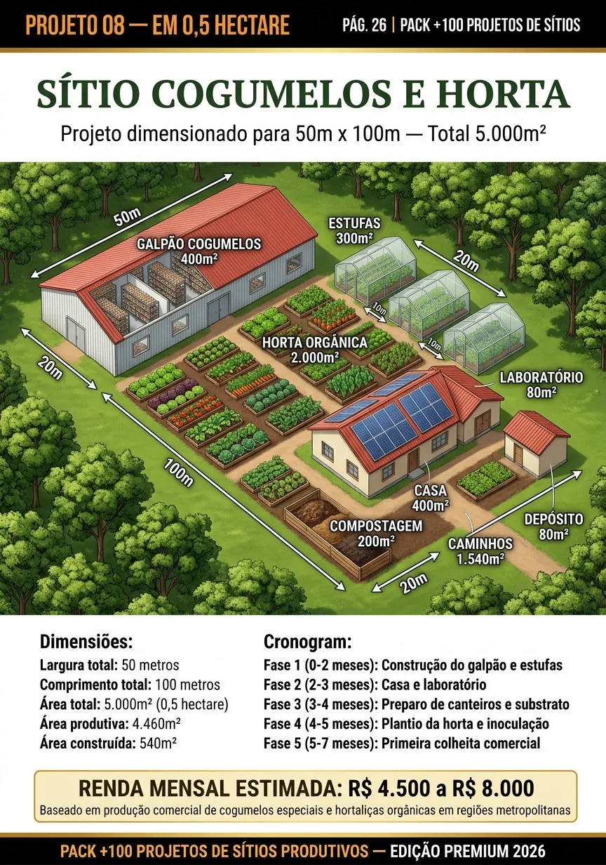 Sítio Cogumelos e Horta